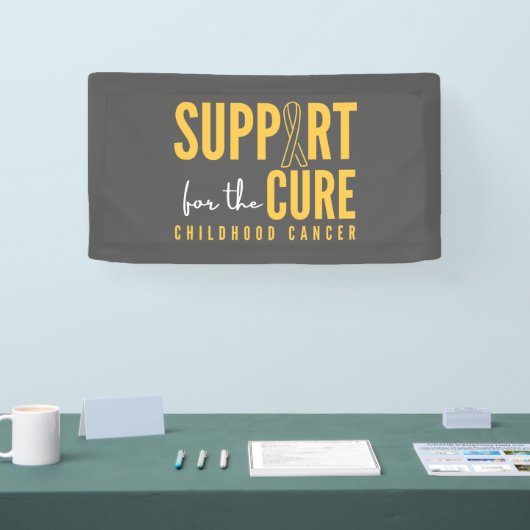 kinderkanker ondersteuning voor de genezing Banner (Beurs)