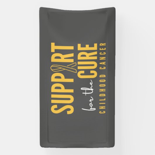 kinderkanker ondersteuning voor de genezing Banner (Verticaal)