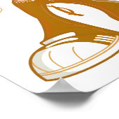 Kinderkanker overkomt het verkeerde meisje poster (Hoek)