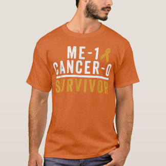 Kinderkanker Overlevingsbekendheid Gold Ribbon Ki T-shirt