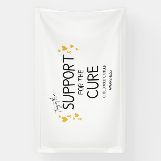 kinderkanker samen ondersteunen genezing Banner Si (Verticaal)