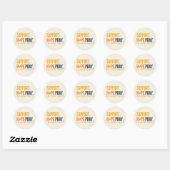 kinderkanker steun hoop bidden Stickers Labels (Vel)