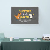 kinderkanker steun liefde banner teken (Beurs)