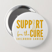 kinderkanker steun voor de genezing Button (Voorkant /achterkant)