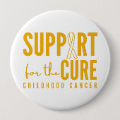 kinderkanker steun voor de genezing Button (Voorkant)