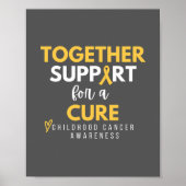 kinderkanker.support.cure. POSTER & PRINTS (Voorkant)
