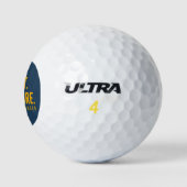 kinderkanker te ondersteunen hoop genezen Golf Bal (Logo)