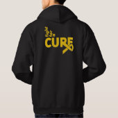 Kinderkanker vecht voor een crème hoodie (Achterkant)