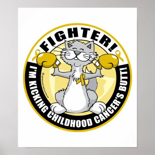 Kinderkankerbestrijder Poster (Voorkant)
