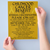 Kinderkankerbrochure Flyer (Hand)