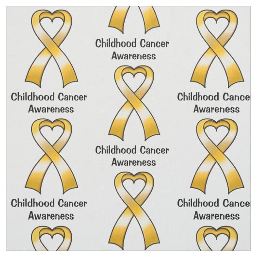 Kinderkankerhartlint Stof (Swatch)