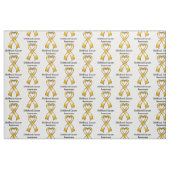 Kinderkankerhartlint Stof (Fat Quarter)