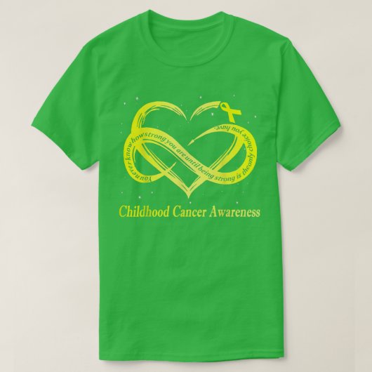 Kinderkankermeisje T-shirt (Design voorkant)