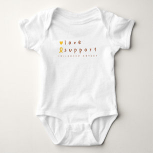 kinderkankerondersteuning Baby One-Piece Bodysuit