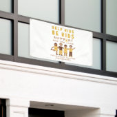 kinderkankerondersteuning Banner Outdoor Sign (Buitenkant Gebouw)