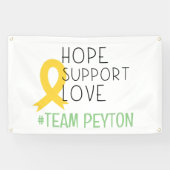 kinderkankerondersteuning Custom Banner Outdoor (Horizontaal)