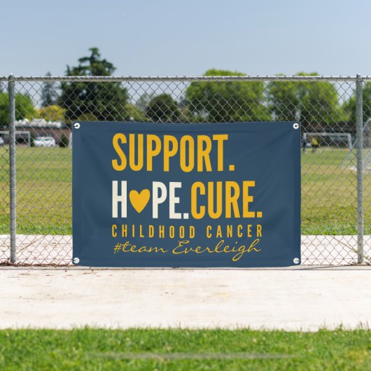 kinderkankerondersteuning Custom Banner Outdoor (Insitu)