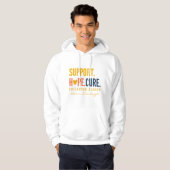 kinderkankerondersteuning Custom Pullover Hoodie (Voorkant volledig)