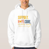 kinderkankerondersteuning Custom Pullover Hoodie (Voorkant)