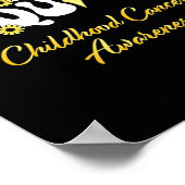 Kinderkankerondersteuning Squad Childhood Cancer A Poster (Hoek)