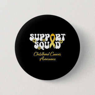 Kinderkankerondersteuning Squad Childhood Cancer A Ronde Button 5,7 Cm
