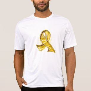 Kinderkankerslogan Watermark Ribbon T-shirt