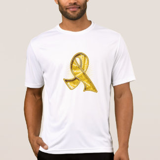 Kinderkankerslogan Watermark Ribbon T-shirt