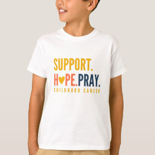 kinderkankersteun hoop bidden Kinder T-Shirt