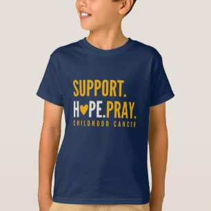 kinderkankersteun hoop bidden Kinder T-Shirt