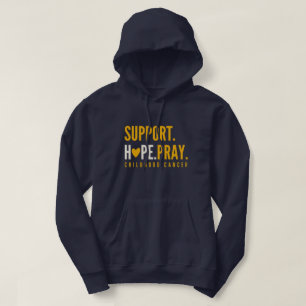 kinderkankersteun hoop bidden Pullover Hoodie