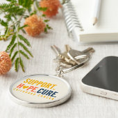 Kinderkankersteun Hope Cure Sleutelhanger (Zijkant)