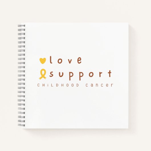 kinderkankersteun liefde Notitieboek Journal (Voorkant)