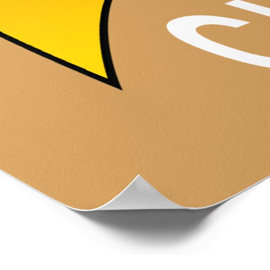 Kinderkankerstrijd voor de crème poster (Hoek)