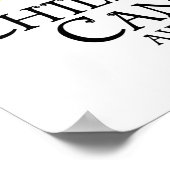 Kinderkankervlinder Poster (Hoek)