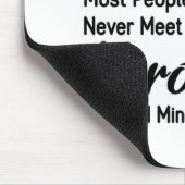 Kinderkankervoorlichting Month Ribbon-cadeaus Muismat (Hoek)