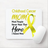 Kinderkankervoorlichting Month Ribbon-cadeaus Muismat (Met muis)