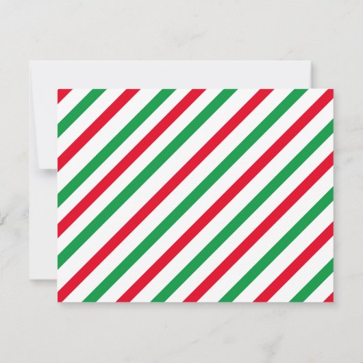 Kinderkerst Bedankkaarten - Set van 10 Notitiekaartje (Achterkant)