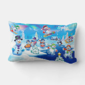 Kinderkerst lumbaal kussen of kussen (Achterkant)