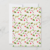 Kinderkerstfeest Kinderfeestje Kaart (Achterkant)