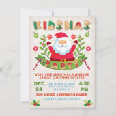 Kinderkerstfeest Kinderfeestje Kaart (Voorkant)