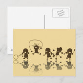 Kinderkinderen Briefkaart (Voorkant / Achterkant)
