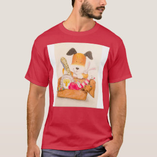 Kinderkipper de hond t-shirt