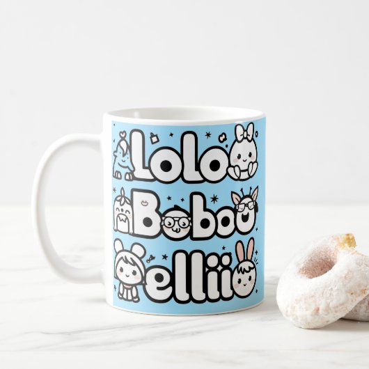 Kinderkopje Koffiemok (Met donut)