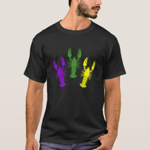 Kinderkreeft Mardi Gras-feestmasker Carnavalskostu T-shirt
