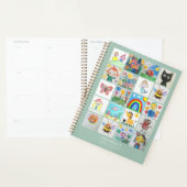 Kinderkunst Keepsake 20 tekeningen Collage Planner (Display)