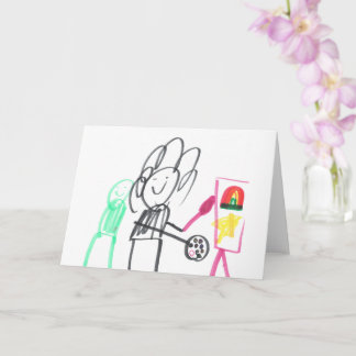 Kinderkunst Schilderij maken Kaart