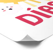 Kinderkunst van Happy Sun-peuterschool in het Spaa Poster (Hoek)