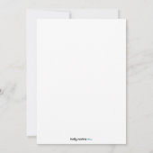 Kinderkunstkaart - Deel de kunst van je kind Kaart (Achterkant)