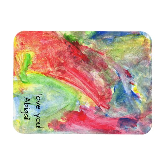 Kinderkunstmagneet Magneet (Horizontaal)