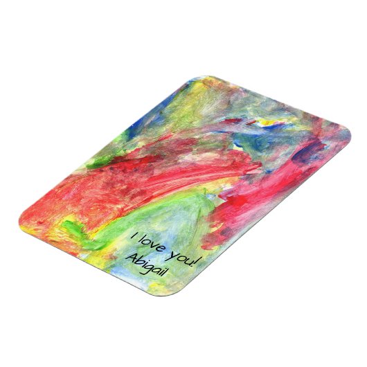 Kinderkunstmagneet Magneet (Linkerzijde)